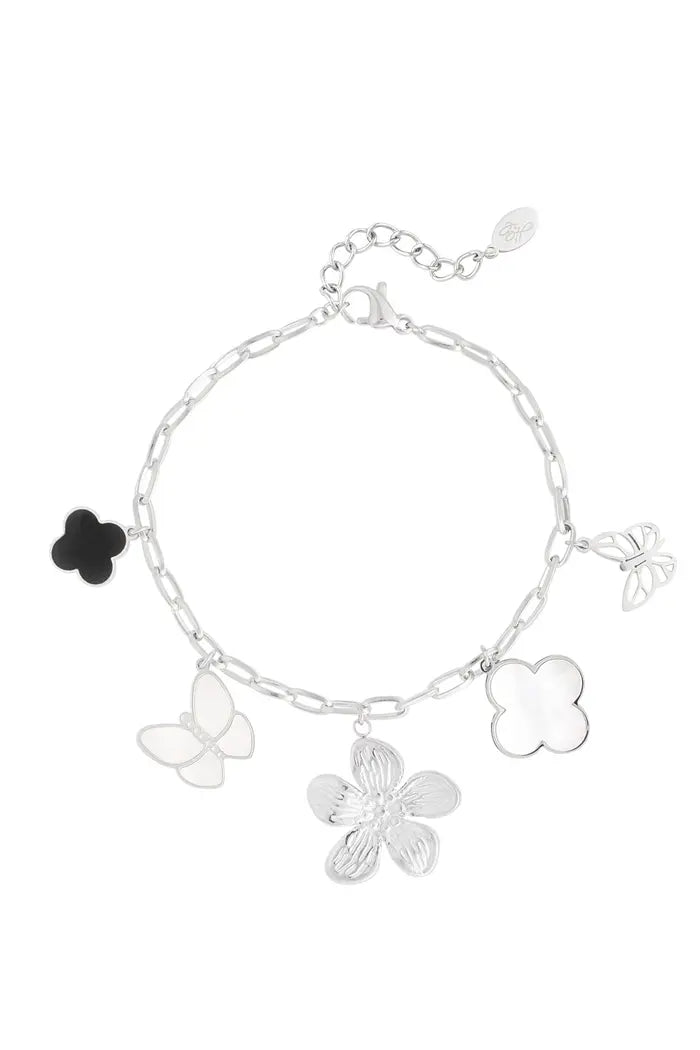 Bedelarmband flower child